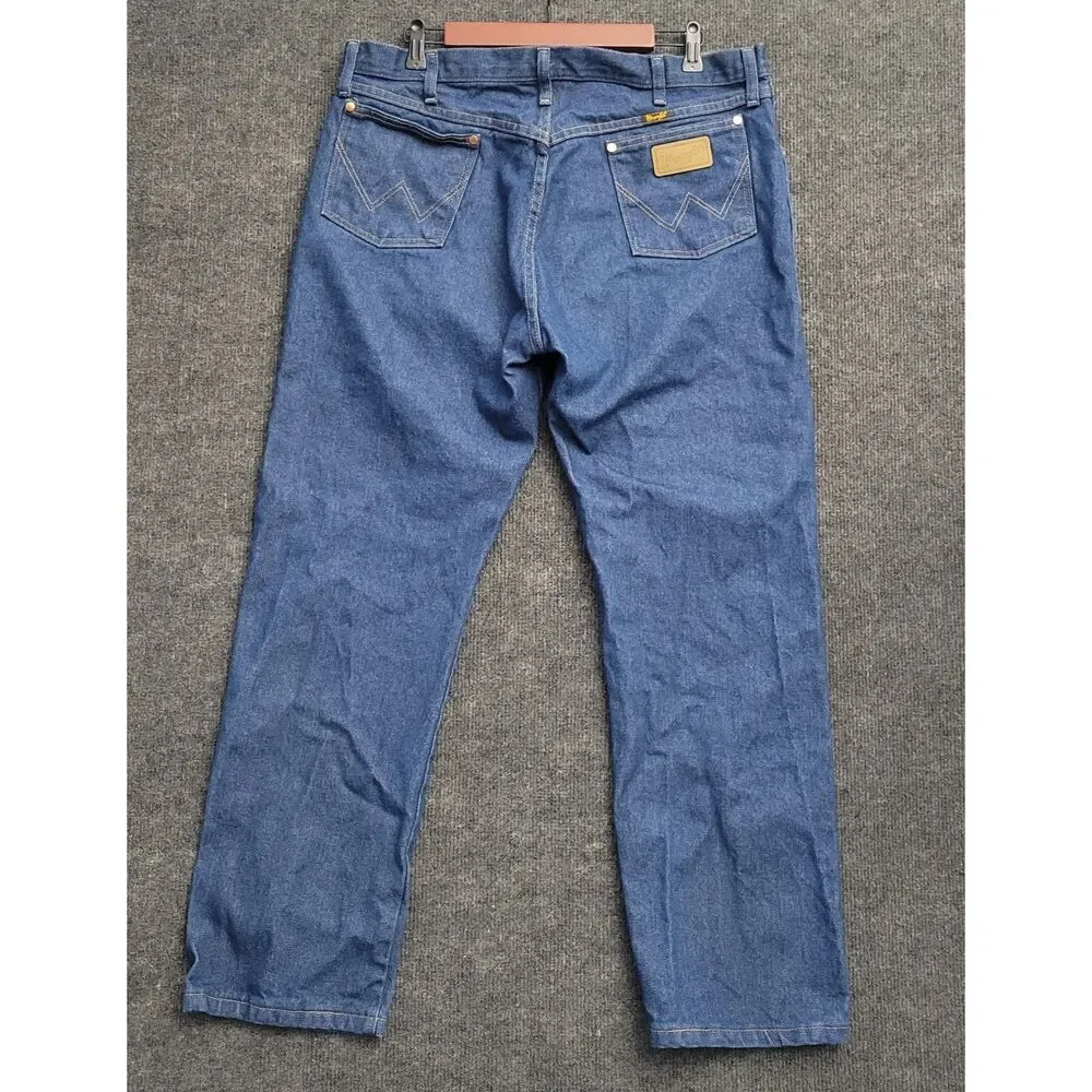 Wrangler Mens Cowboy Cut Original Fit Jeans Prewashed 1013MWZPW Indigo 36 x 30